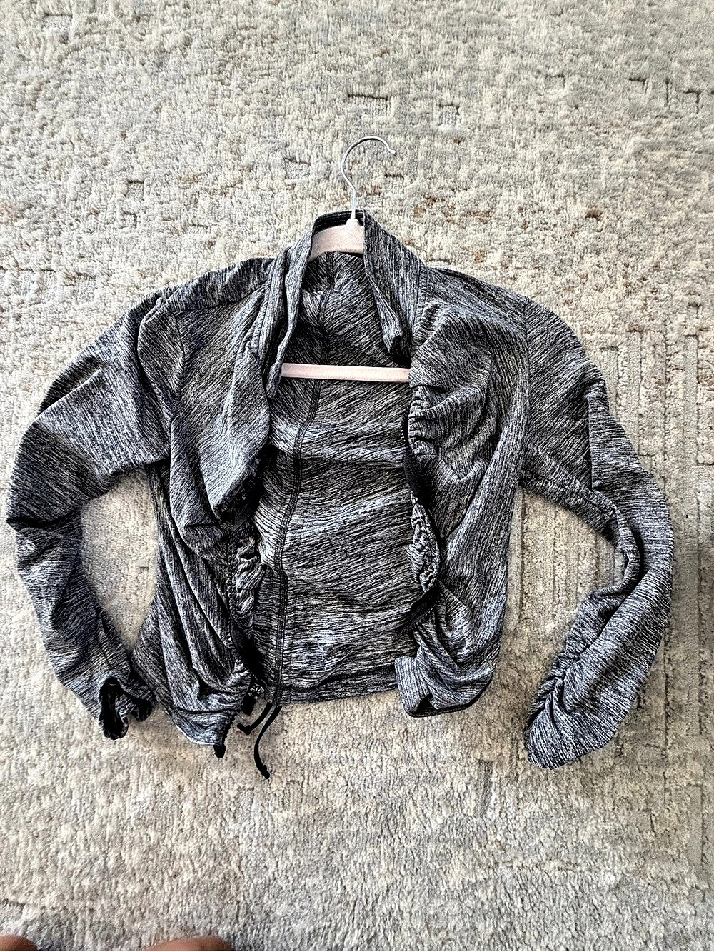 Reebok Women'Small Gray Sport Jacket Size Small Like New